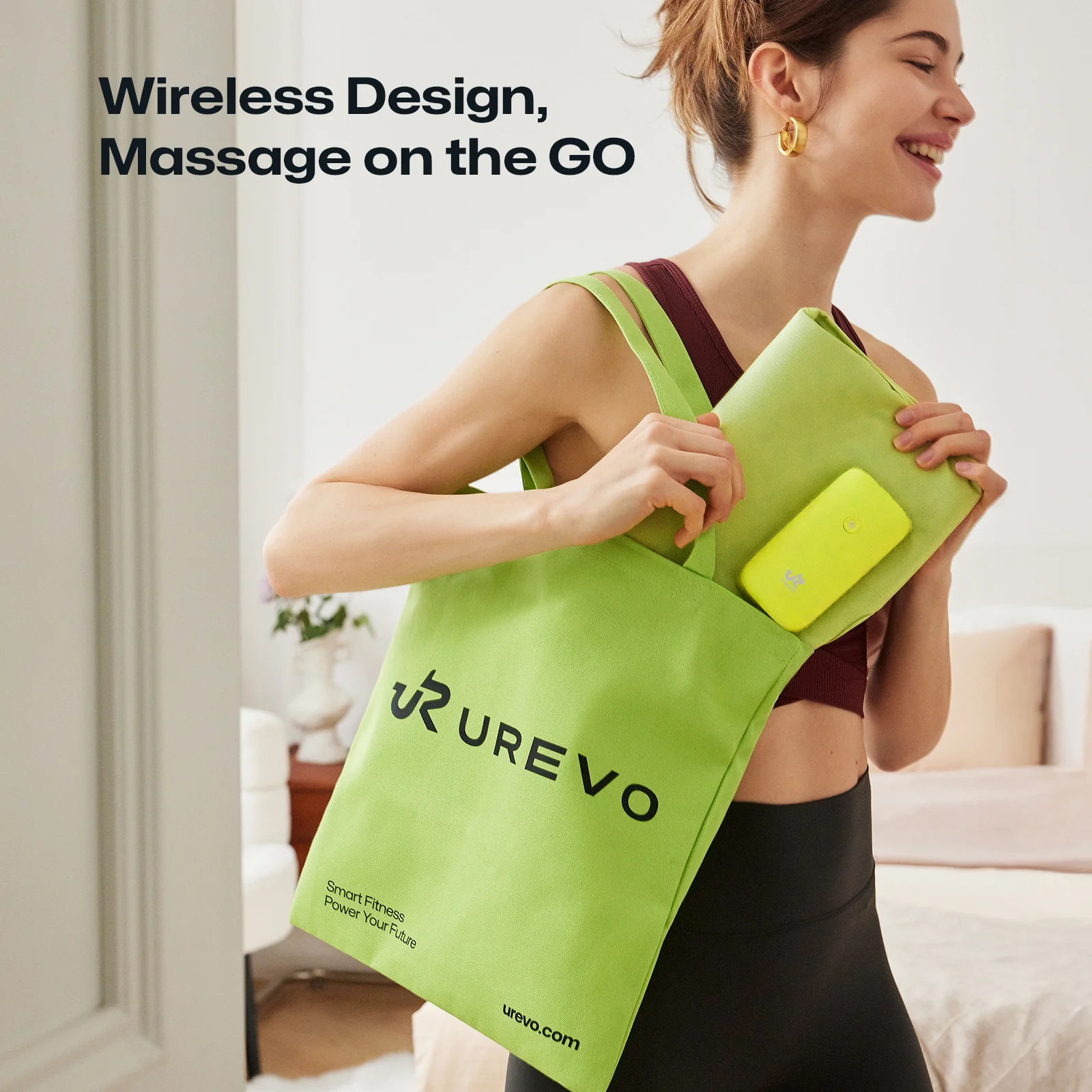 UREVO AI-Powered Wireless Relax Massager - Image 13