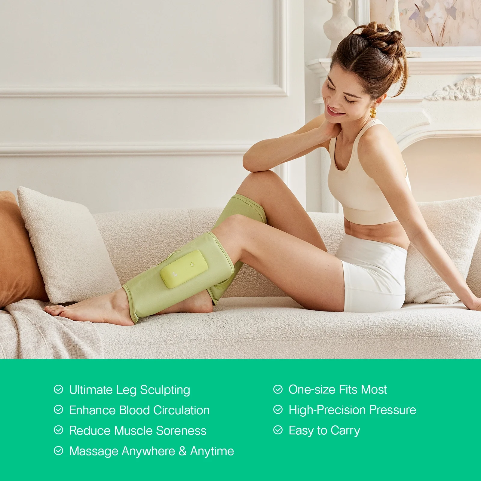 UREVO AI-Powered Wireless Relax Massager - Image 3