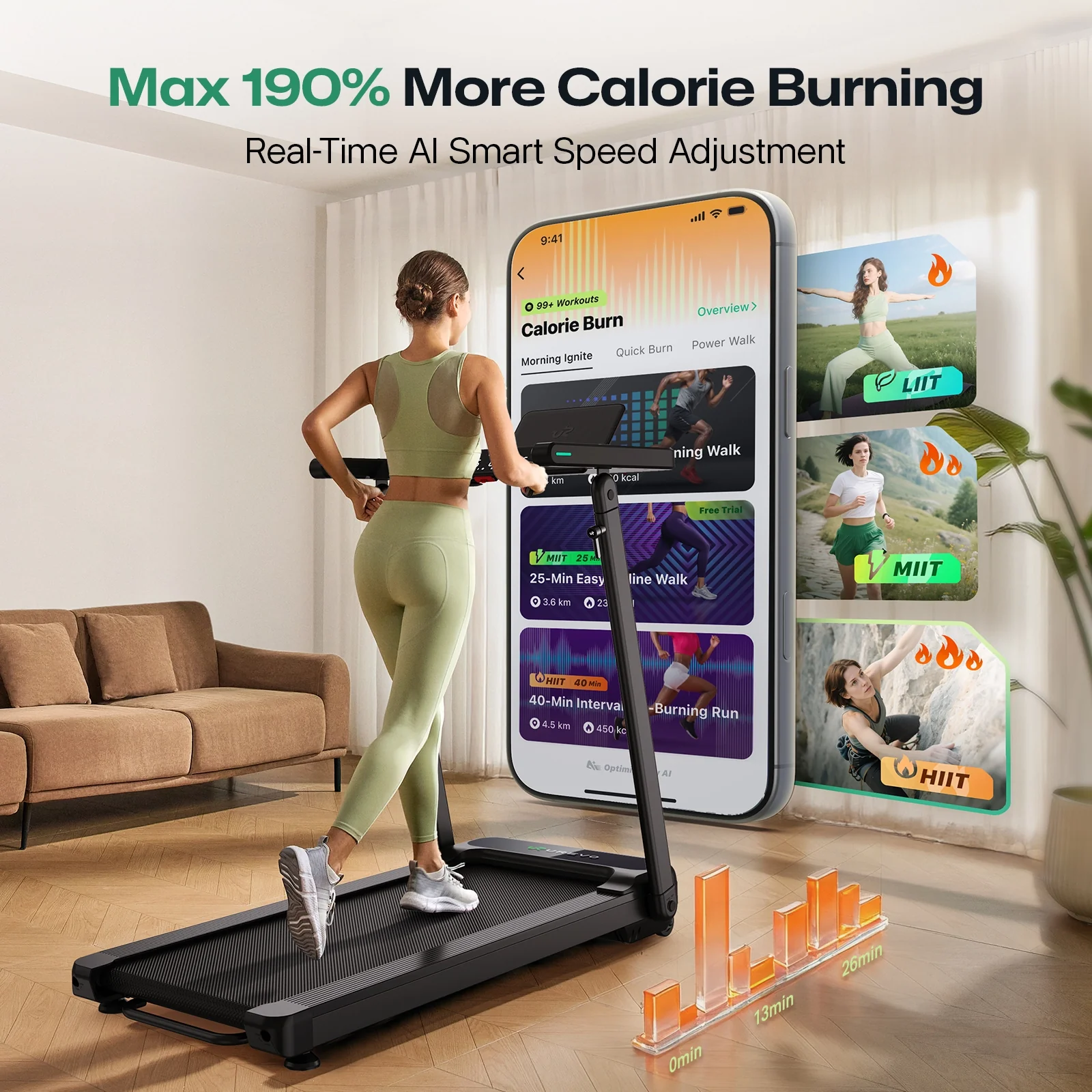 UREVO Foldi 3S Smart Treadmill - Image 7