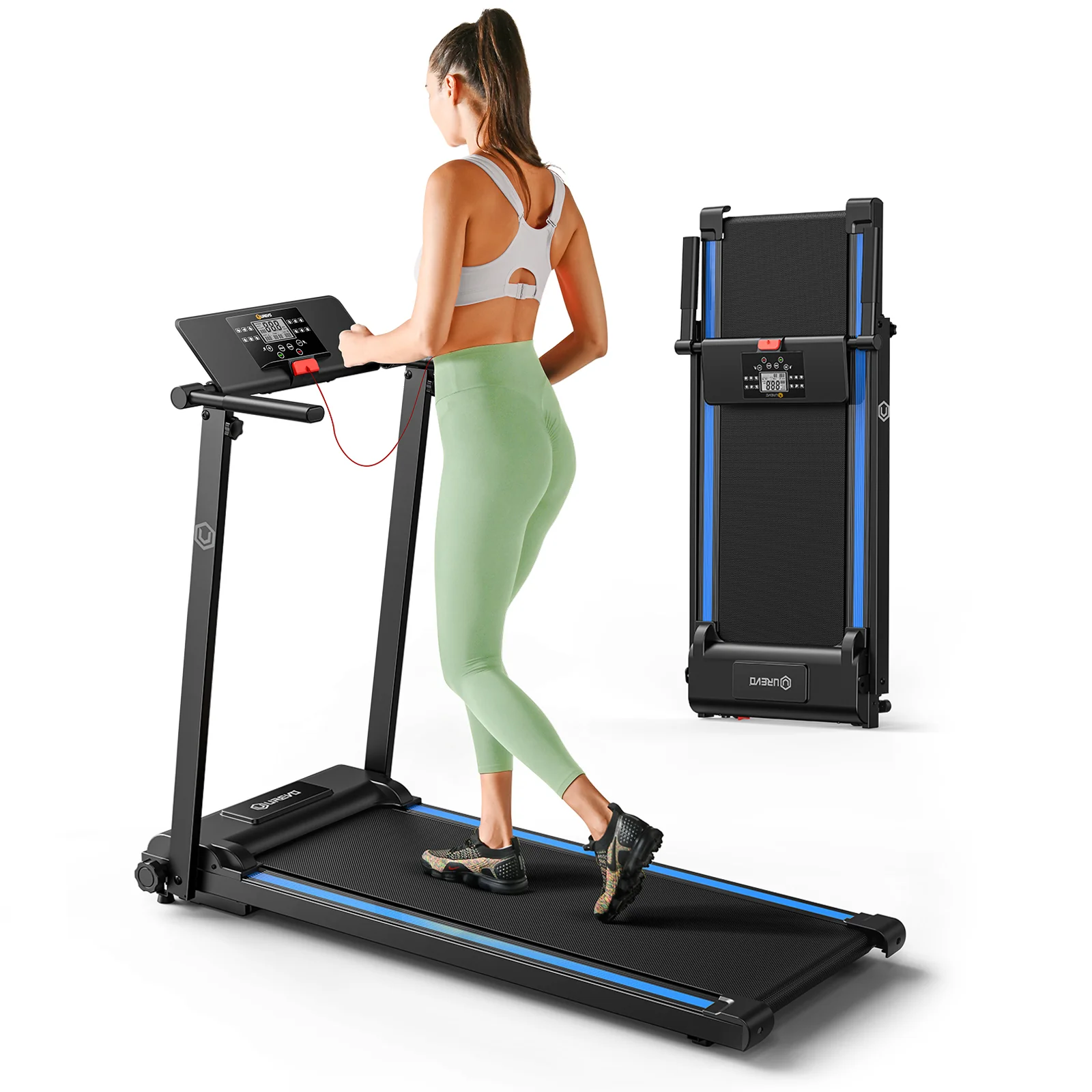 Refurbished-UREVO Foldi Mini Treadmill - Image 11