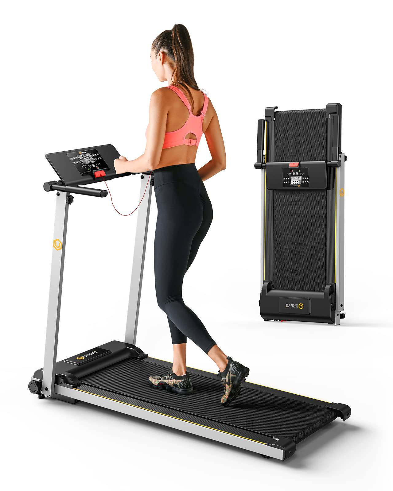 Refurbished-UREVO Foldi Mini Treadmill - Image 8