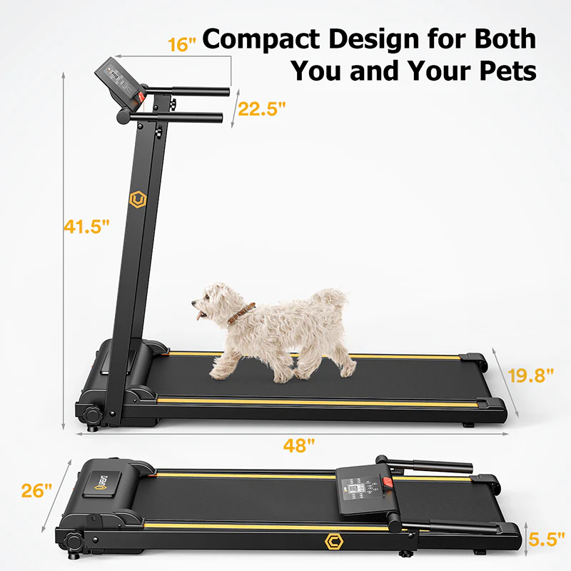 Refurbished-UREVO Foldi Mini Treadmill - Image 9