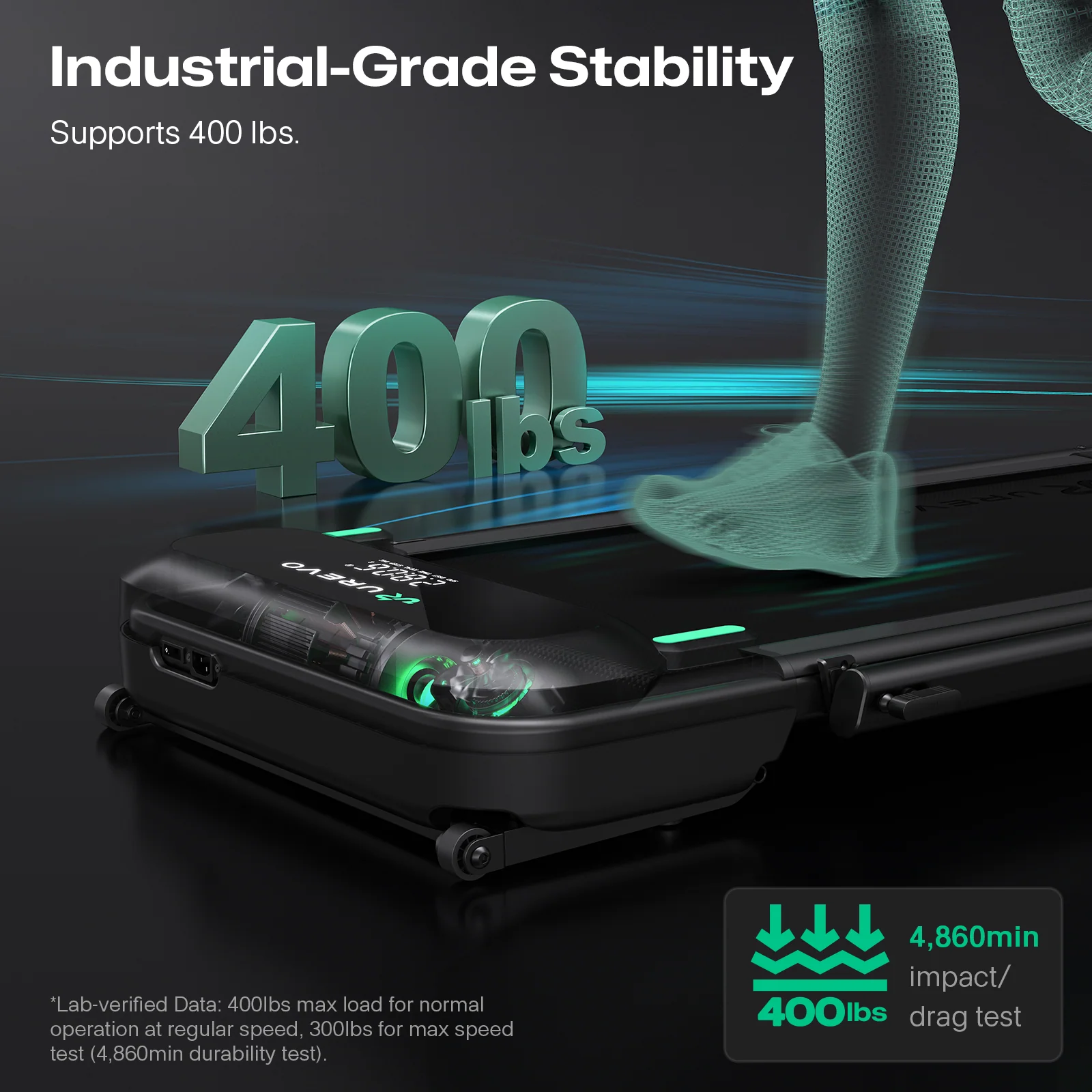 UREVO FoldiMix 5L Smart Treadmill - Image 12