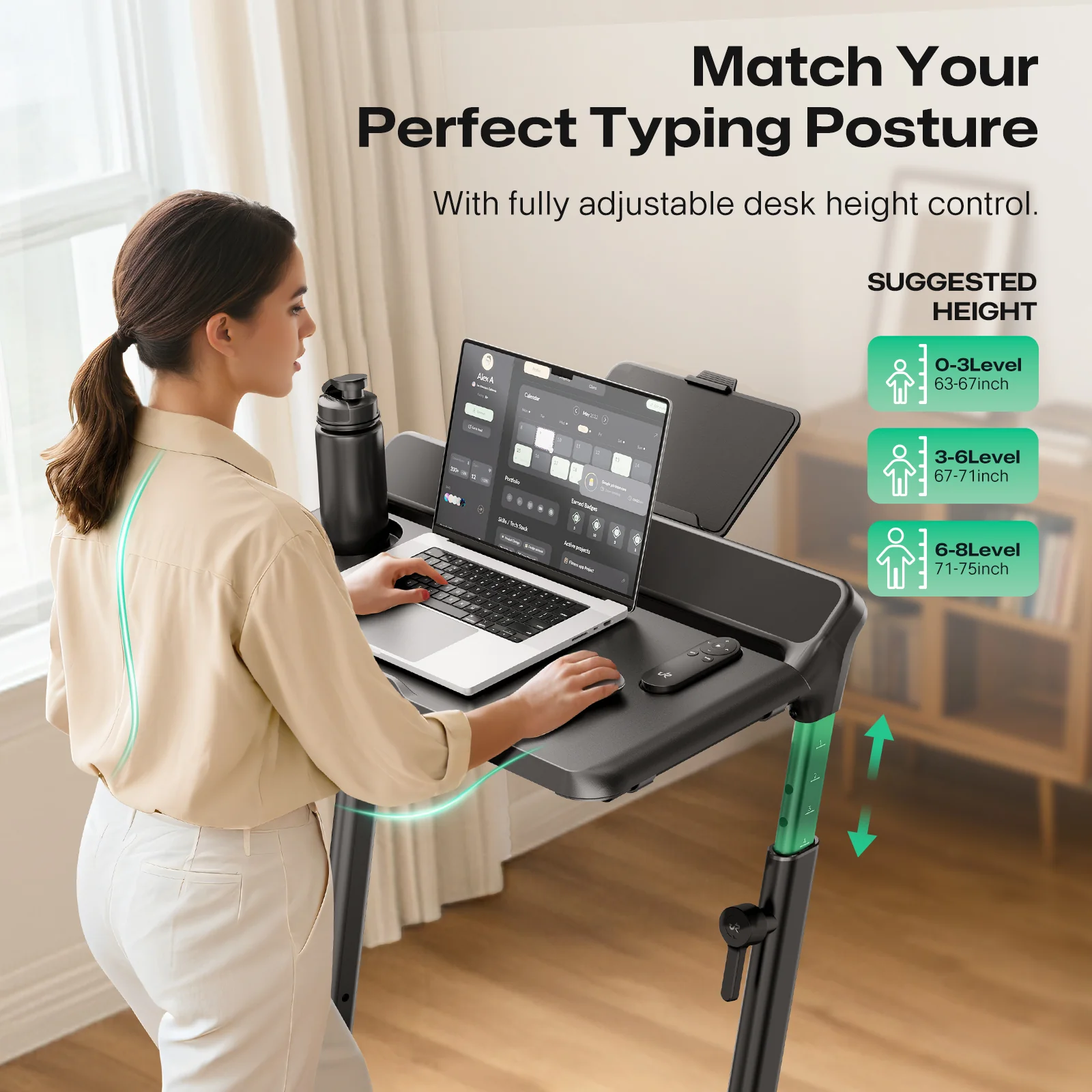 UREVO FoldiMix 5L Smart Treadmill - Image 6