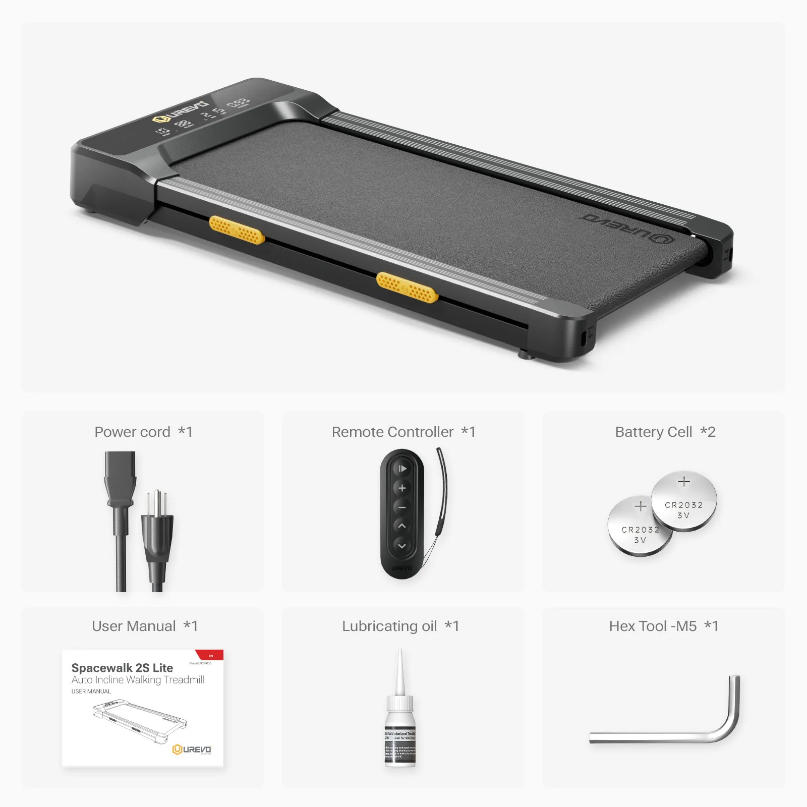 Refurbished-UREVO SpaceWalk 2S Lite Walking Pad - Image 7