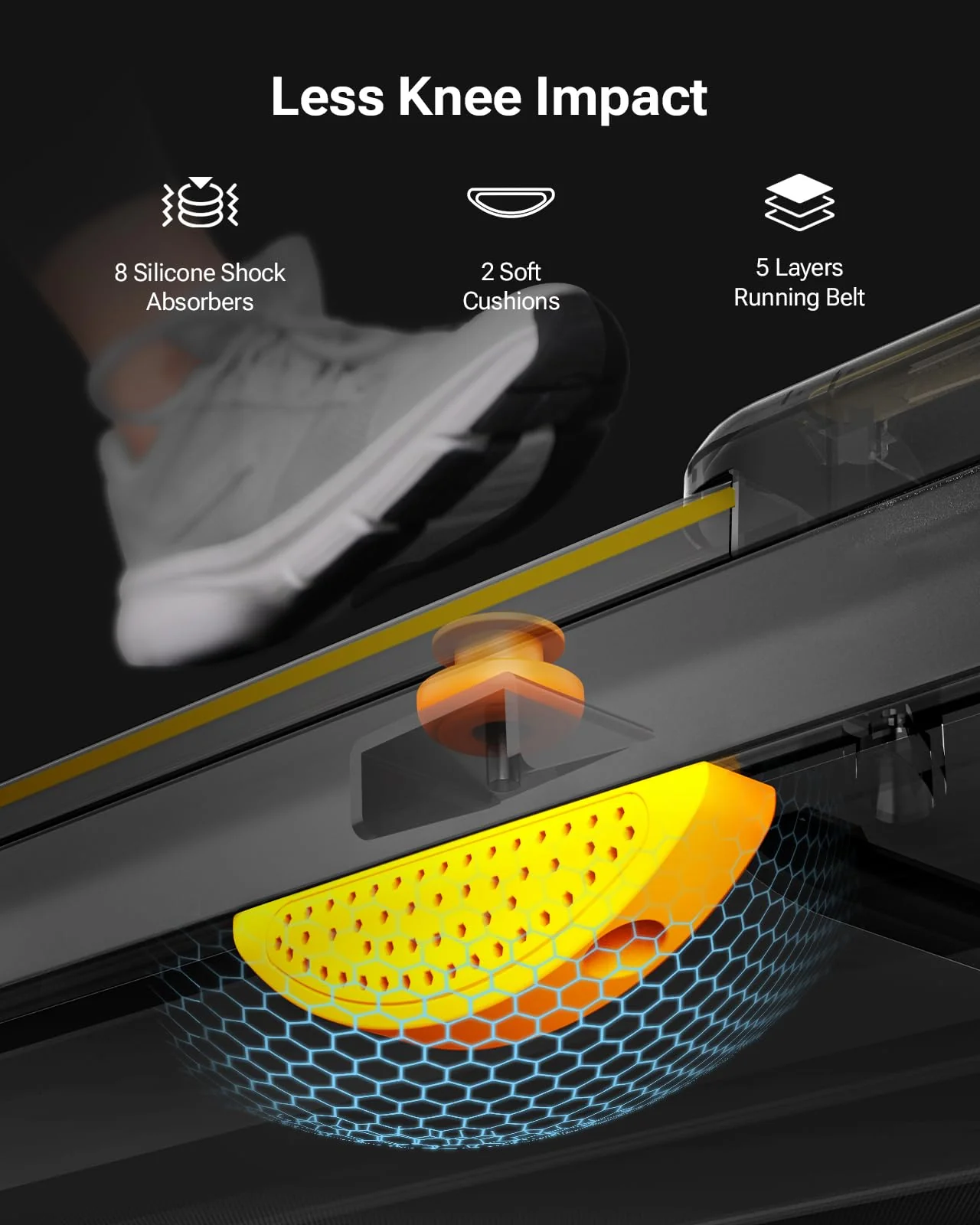 Refurbished-UREVO SpaceWalk E4 Walking Pad - Image 6
