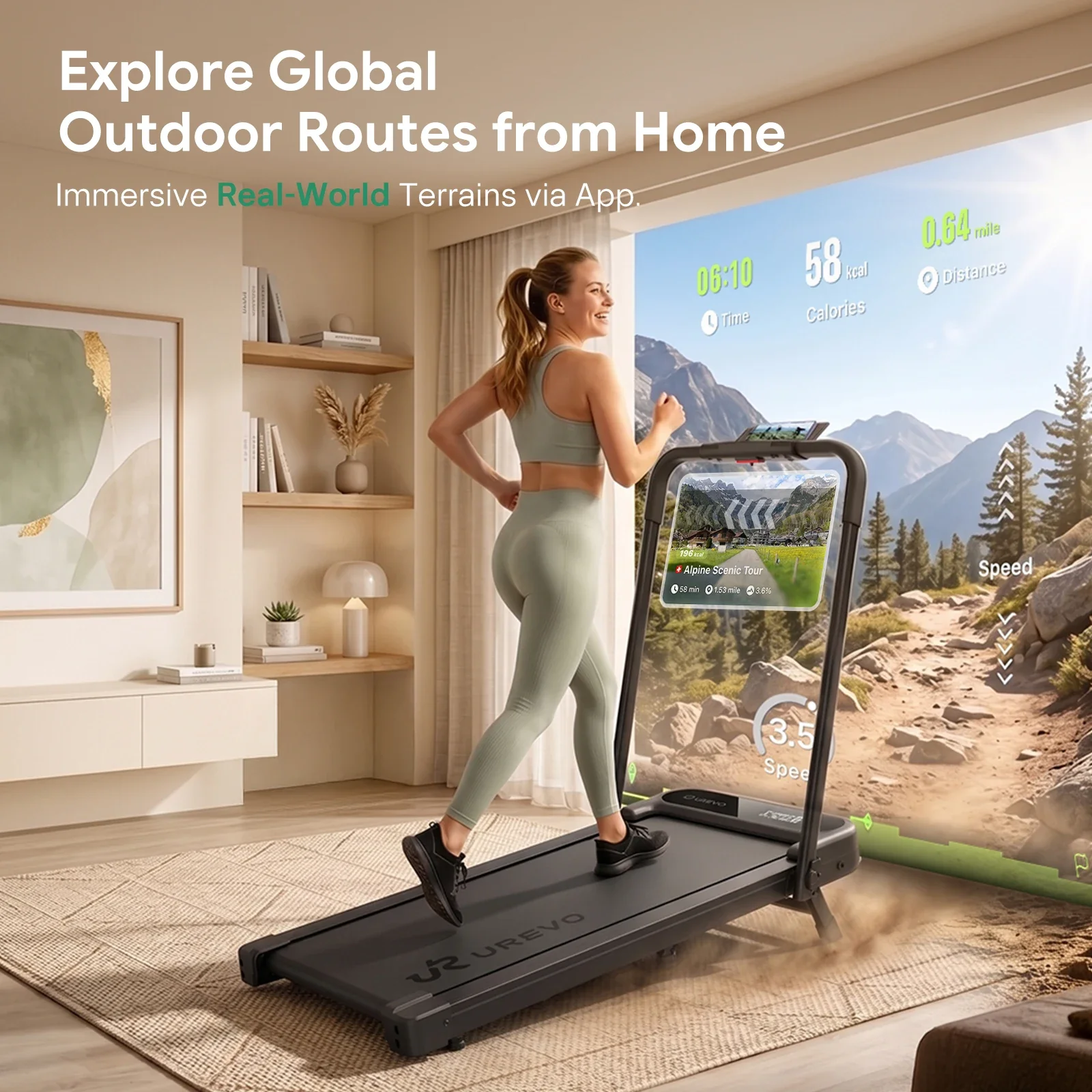 UREVO Strol 2E Pro Smart Treadmill - Image 7