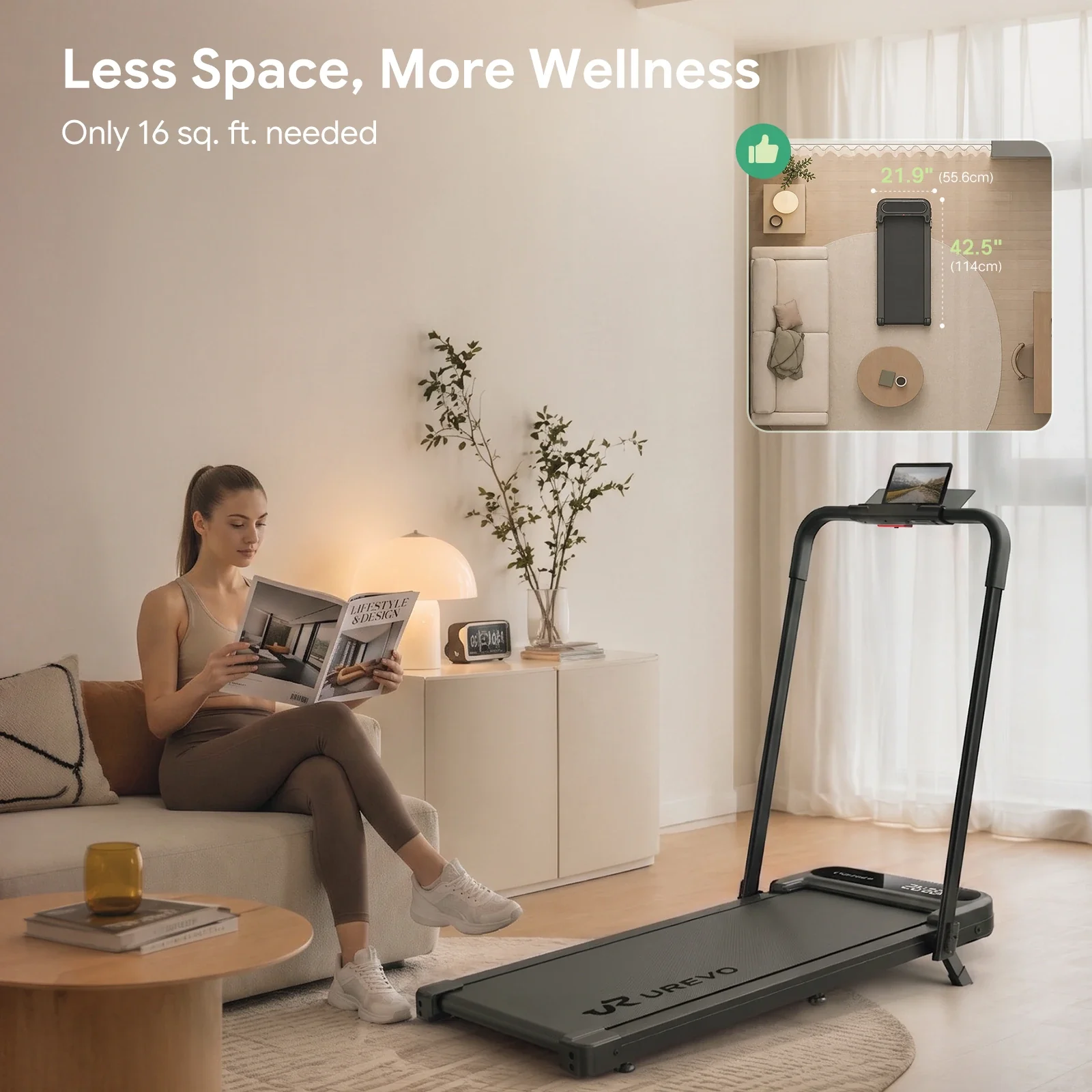 UREVO Strol 2E Pro Smart Treadmill - Image 9