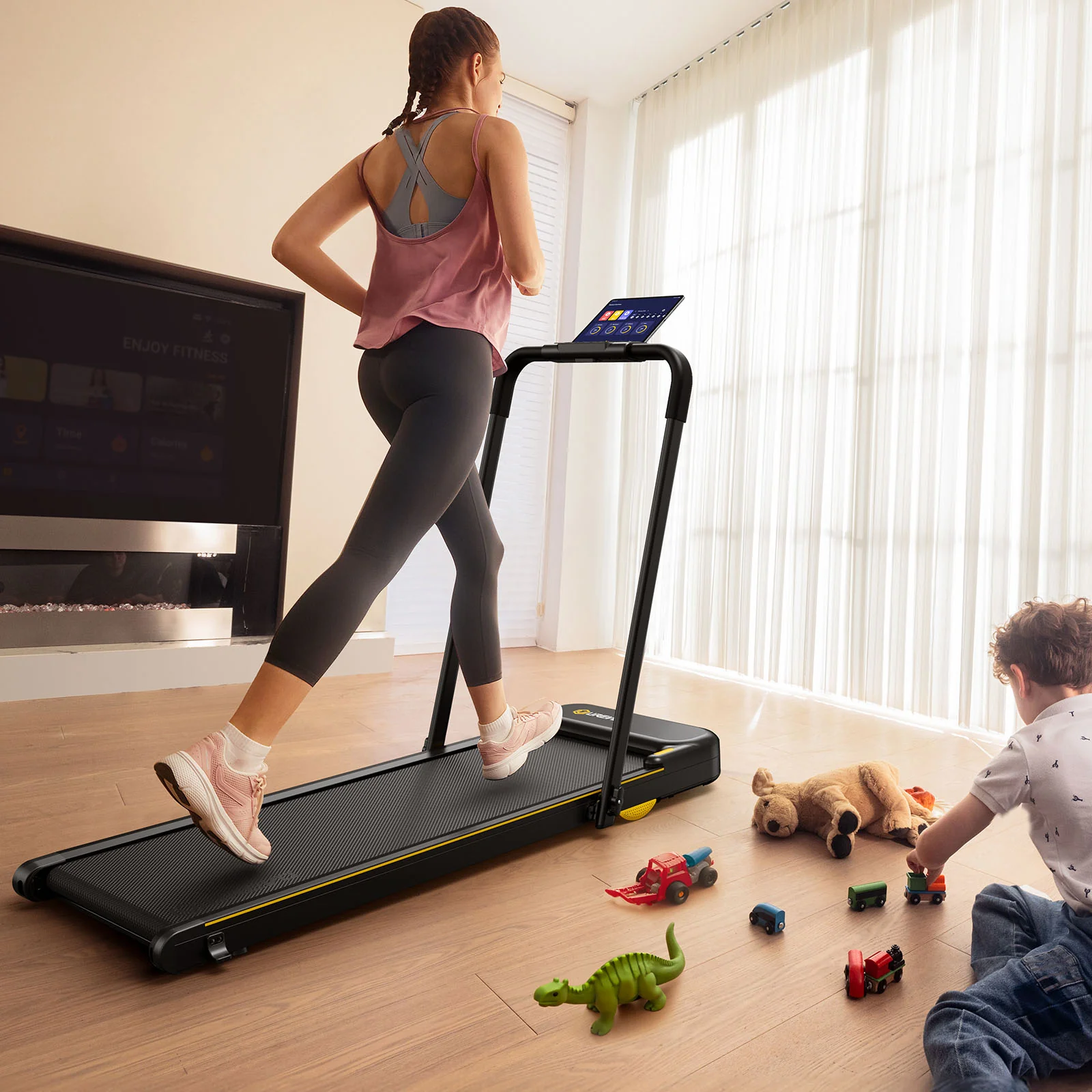 Refurbished-UREVO Strol 2E Smart Treadmill - Image 7