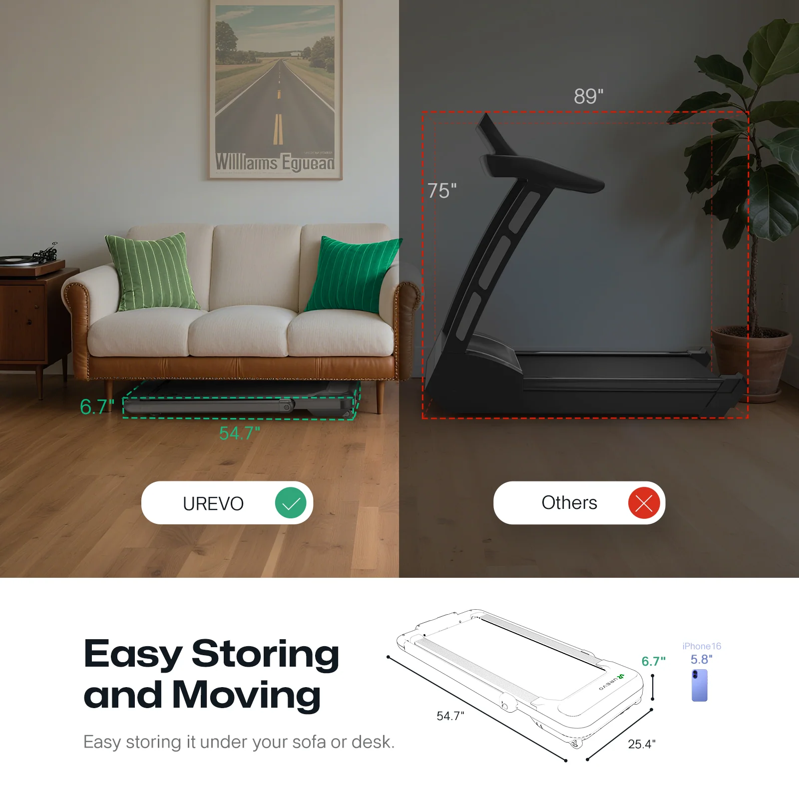 UREVO Strol 2S Pro Smart Treadmill - Image 14